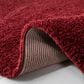 Safavieh August Shag 8"6" Square Burgundy Area Rug, , large