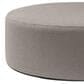 Jaxx Candler Round Ottoman in Dark Grey, , large