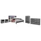 Ashley Baystorm 5-Piece King Bedroom Set in Gray, , large
