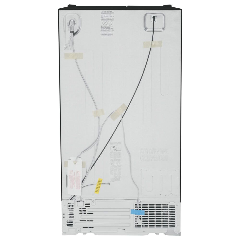 GE Appliances 25.3 Cu. Ft. Side by Side Refrigerator with External Dispenser in Black, , large