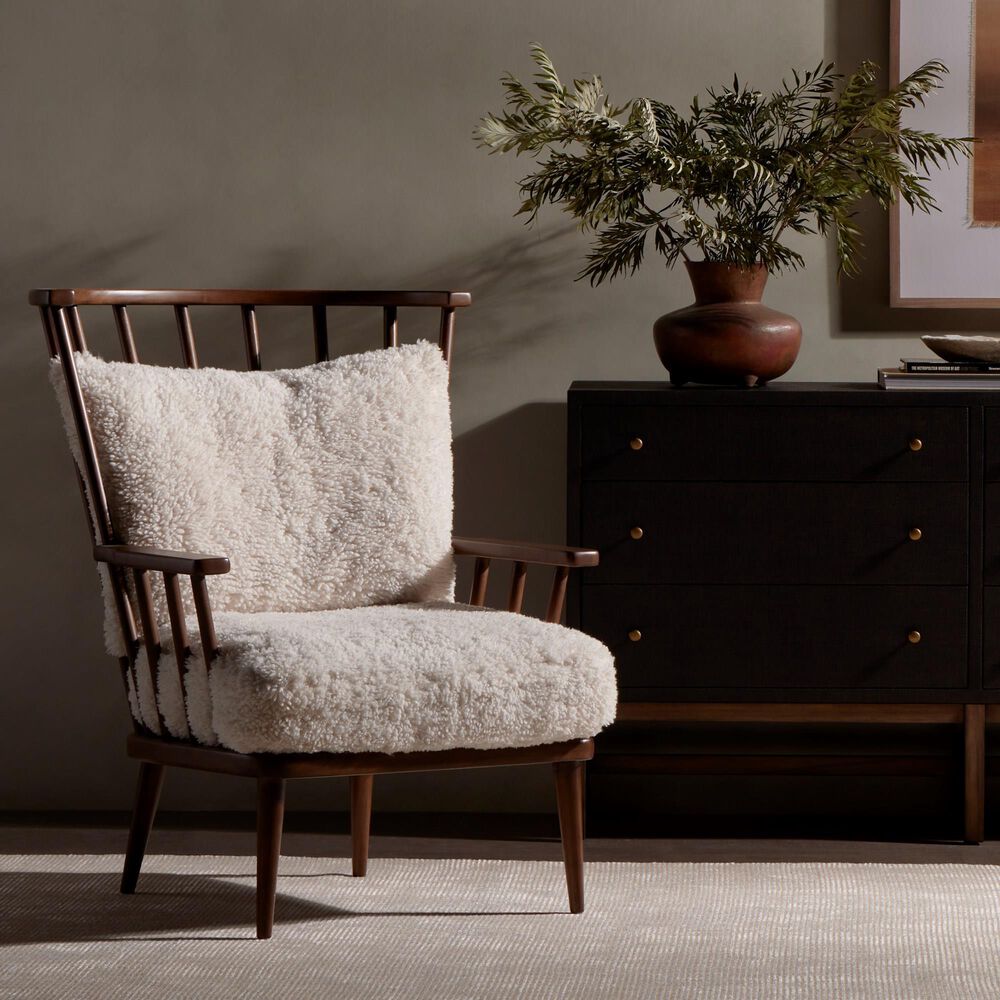 Four Hands Graham Chair in Andes Natural, , large