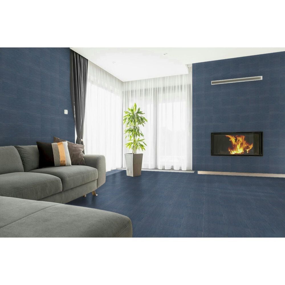 Emser Passion Azul 9&quot; x 9&quot; Matte Porcelain Tile, , large