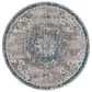 Amer Rugs Montana 7"6" Round Teal Area Rug, , large