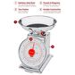 Kitchen Supply Mercado Dial Scale with Bowl in Stainless Steel, , large