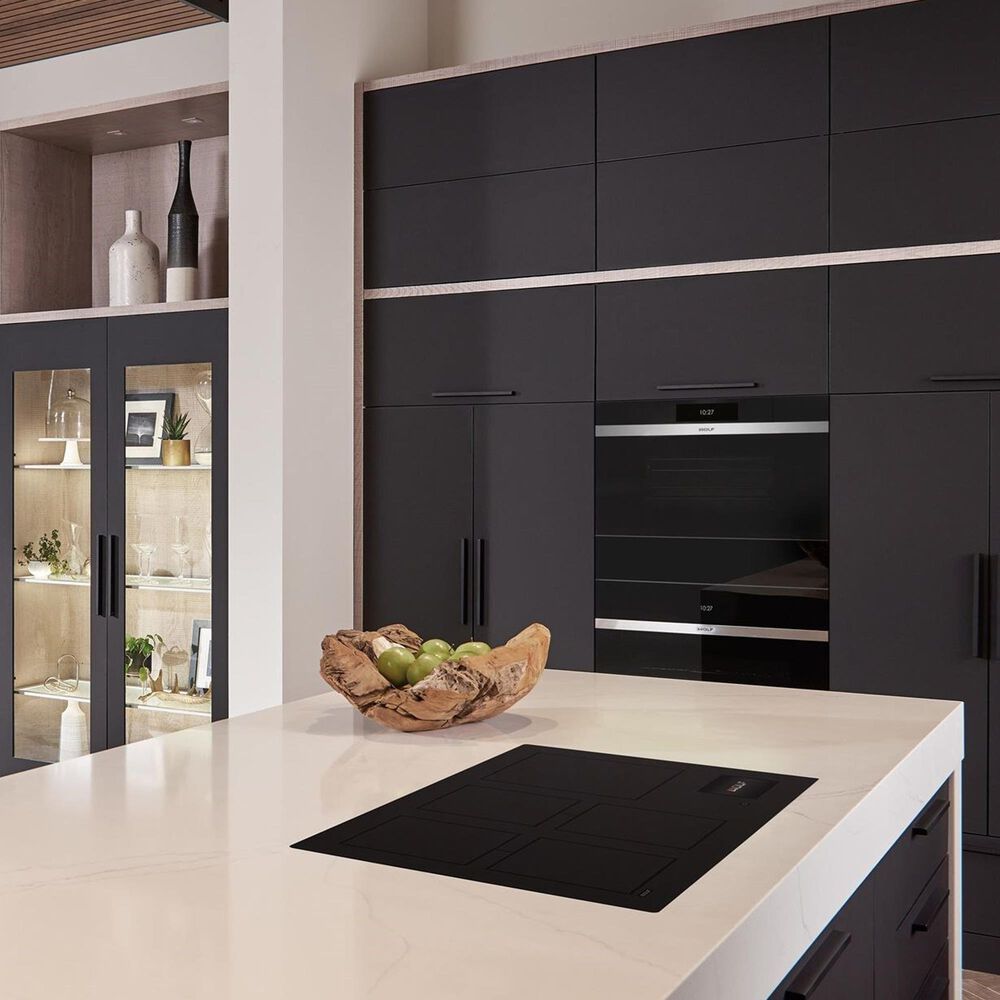 Wolf M Series 2.4 Cu. Ft. Contemporary Convection Steam Oven in Black, , large