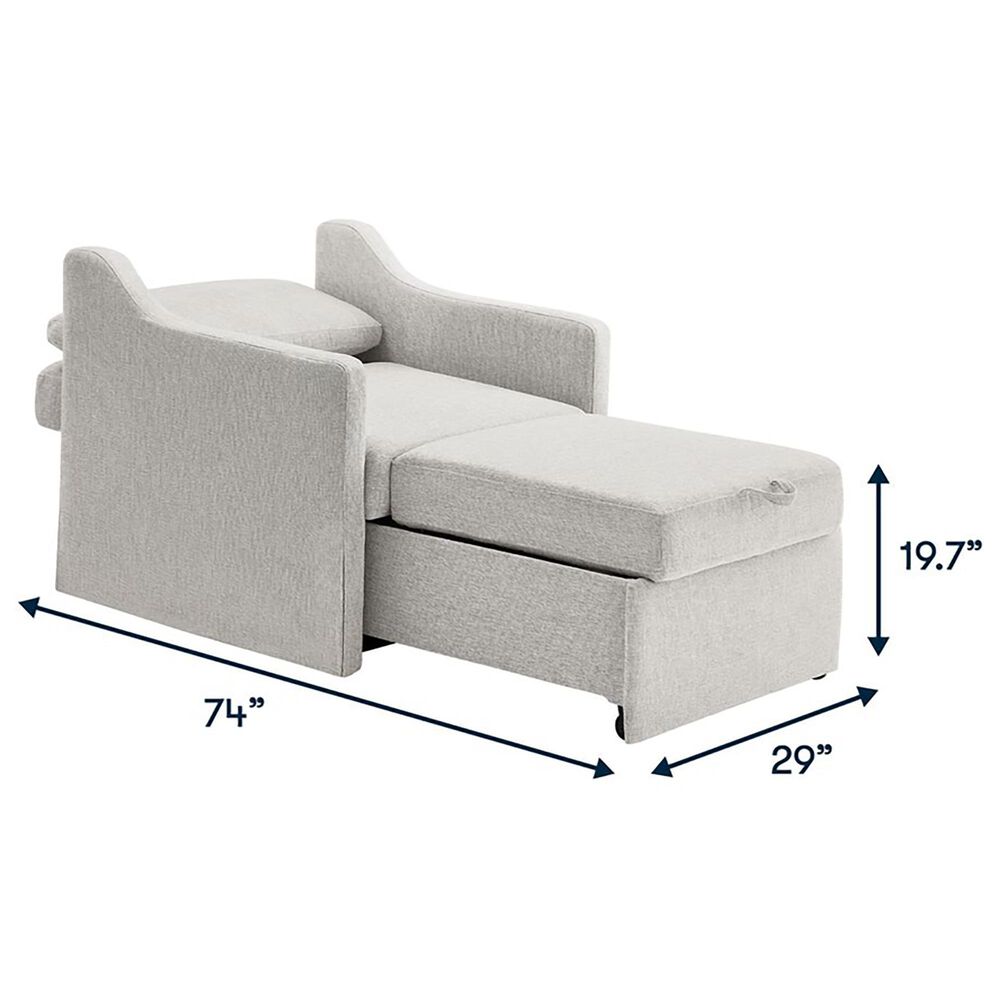 Lifestyle Solutions Haddington Convertible Chair in Linen, , large