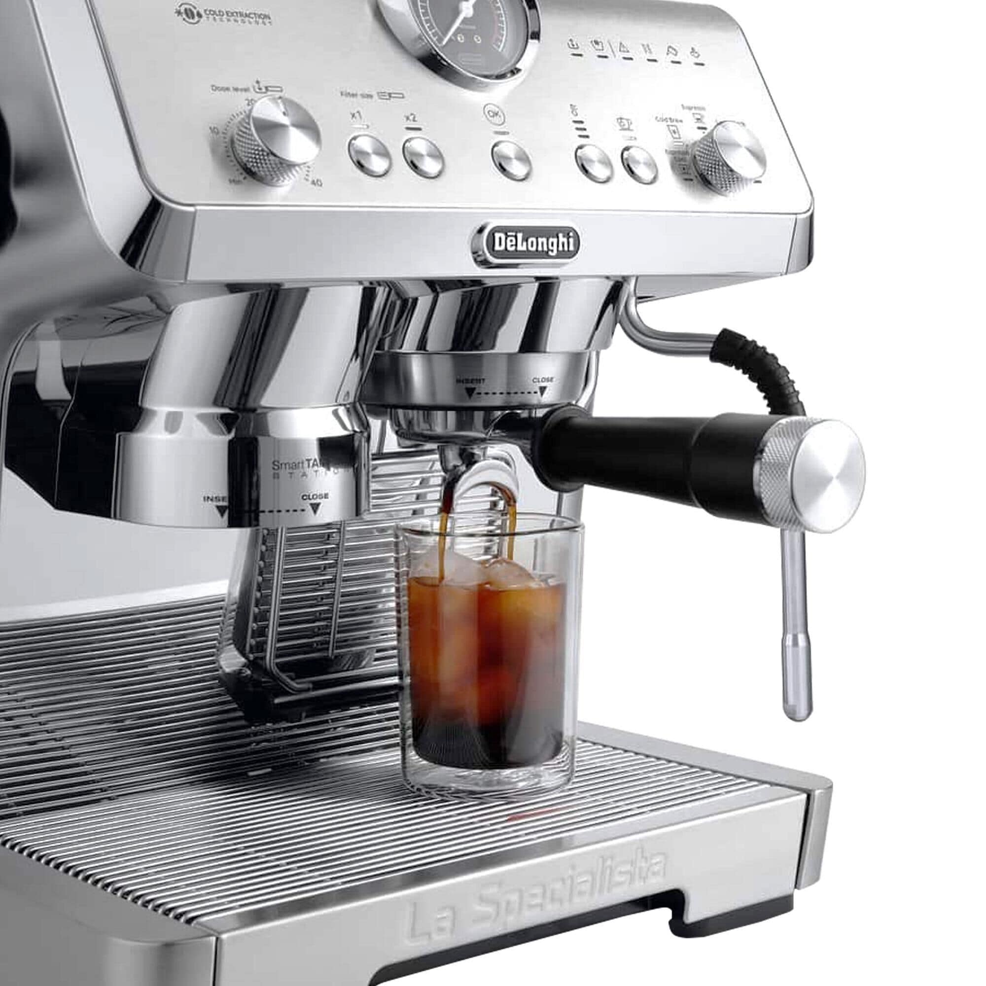 DeLonghi La Specialista Opera 2L Espresso Machine in Metal