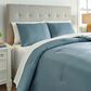 Signature Design by Ashley Adason 3-Piece Queen Comforter Set in Blue and White, , large