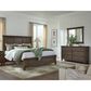 Riva Ridge Oxford 3 Piece California King Panel Bedroom Set in Cocoa with USB Ports, , large