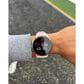 Garmin Venu 3S 41mm Soft Gold Stainless Steel Bezel Case with Dust Rose Silicone Band, , large