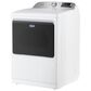 Maytag 5.3 Cu. Ft. Smart Pet Pro Top Load Impeller Washer and 7.4 Cu. Ft. Gas Smart Top Load Dryer Laundry Pair in White, , large