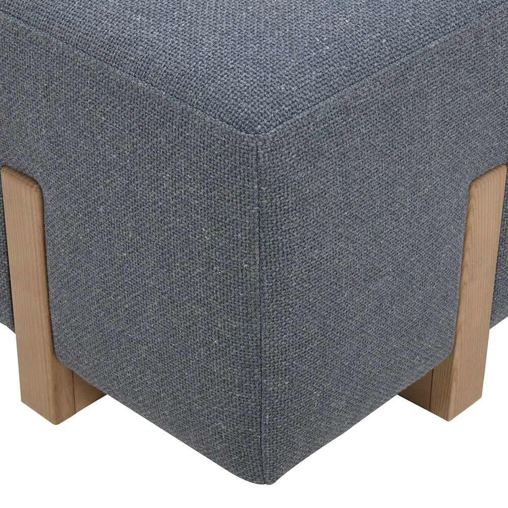 Kuka &#40;Hk&#41; Trade Co Lmt Motion Cocktail Ottoman in Marin Denim, , large