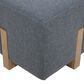 Kuka (Hk) Trade Co Lmt Motion Cocktail Ottoman in Marin Denim, , large