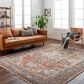 Surya Chicago CHG2301 8"10" x 12"7" Burnt Orange, Brick Red, Slate, Black, Mustard, Light Beige and Camel Area Rug, , large