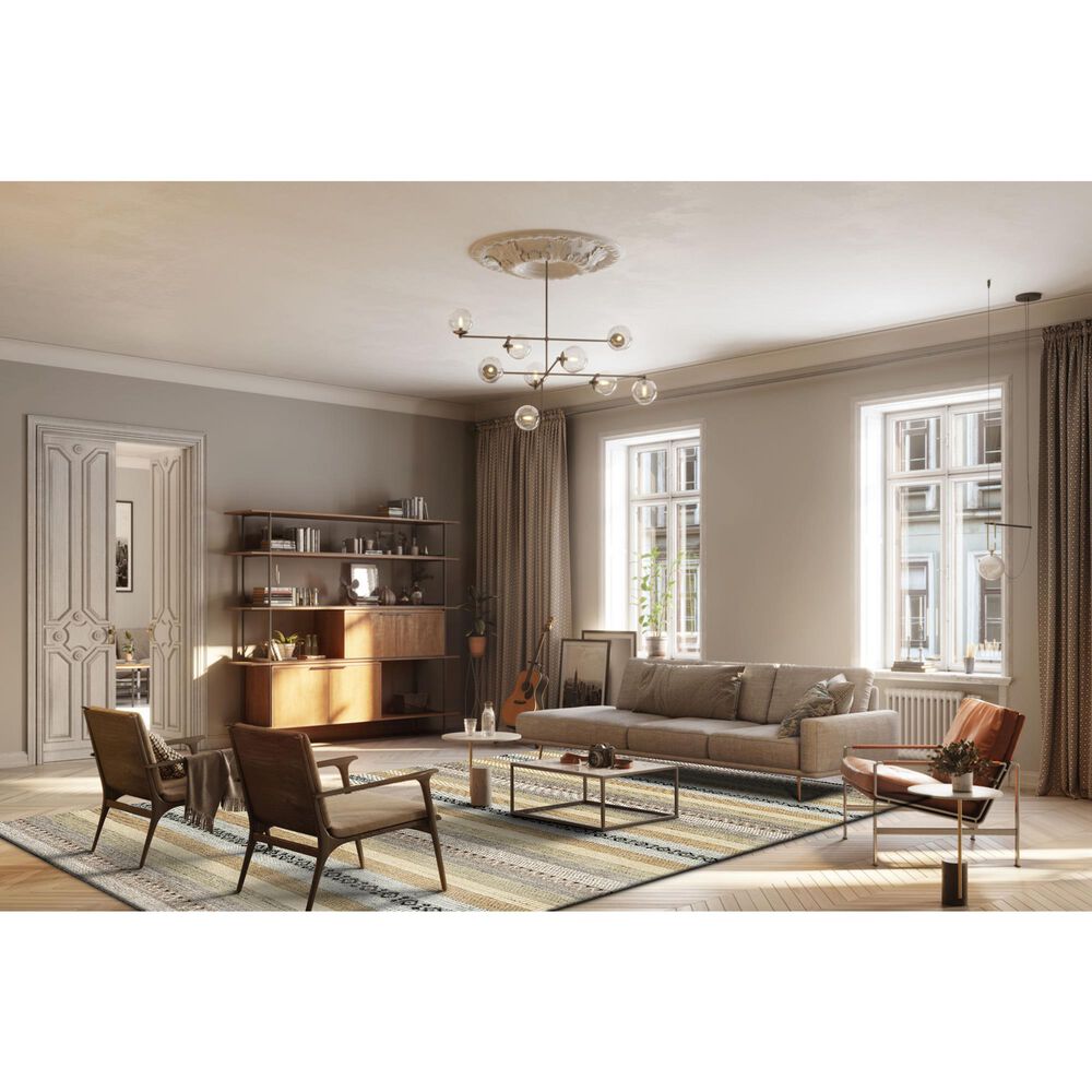 Radici USA Sondrio 6&#39; x 9&#39; Hazelnut Area Rug, , large