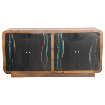 Jaipur Home Belfield 4 Door Sideboard in Brown, , large
