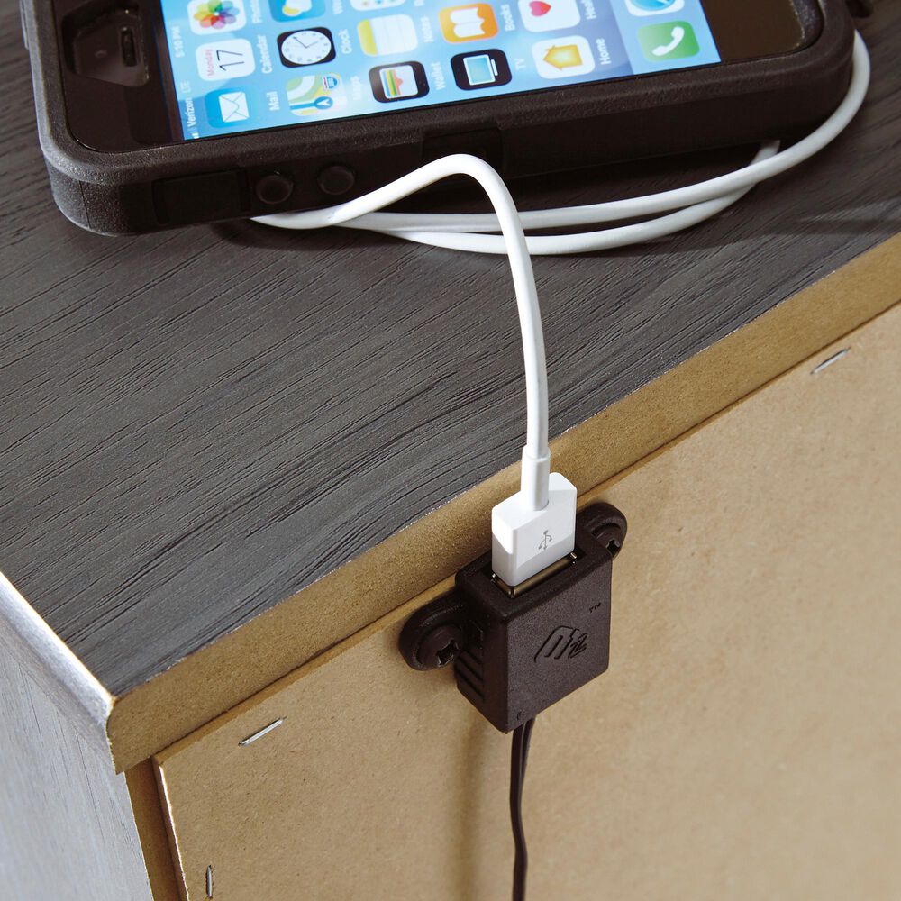 Ashley Lodanna 2-Drawer Night Stand in Gray, , large