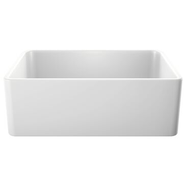 Blanco Cerana 30" Apron Single Bowl Farmhouse Sink in White, , large