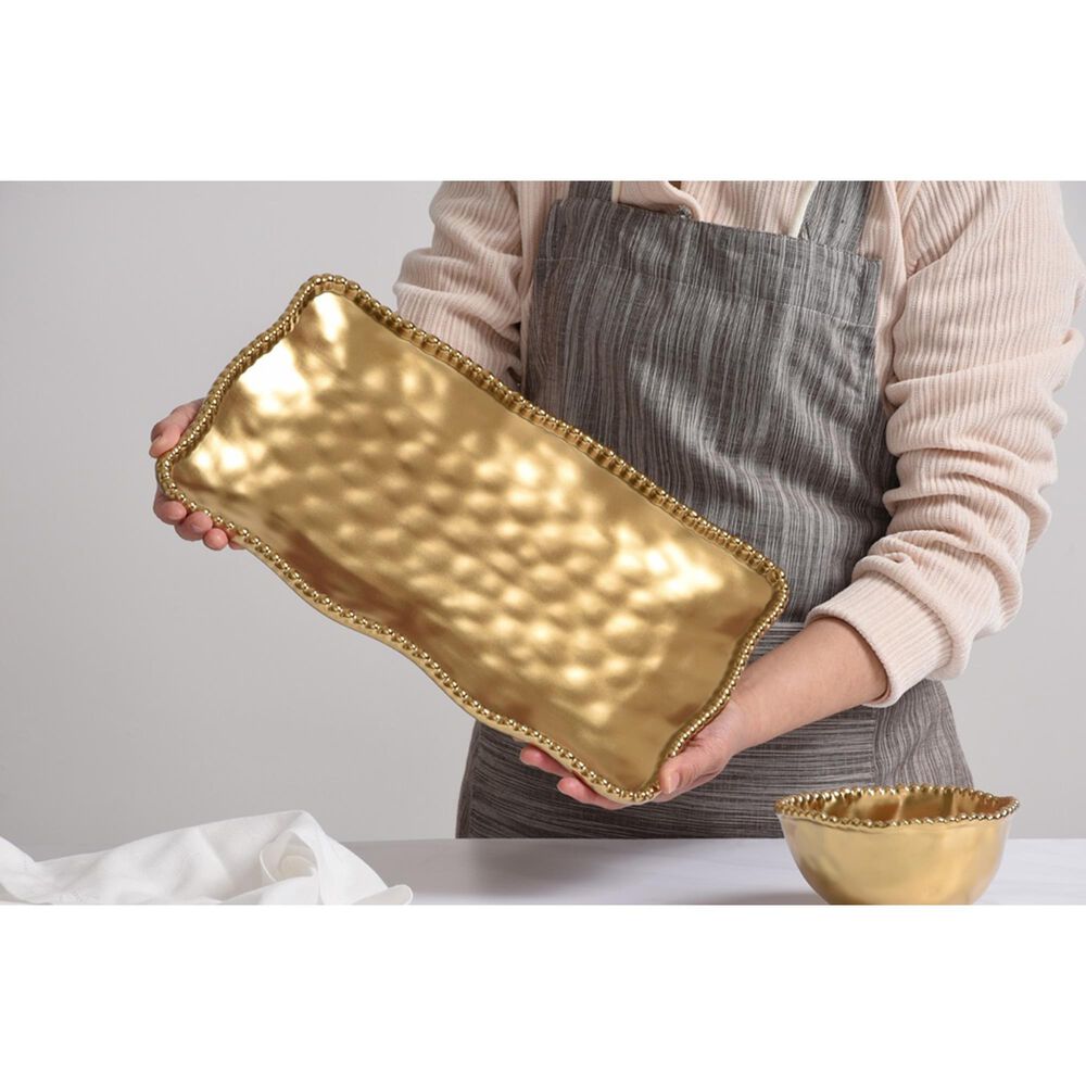 Pampa Bay 14&quot; Medium Platter in Gold, , large
