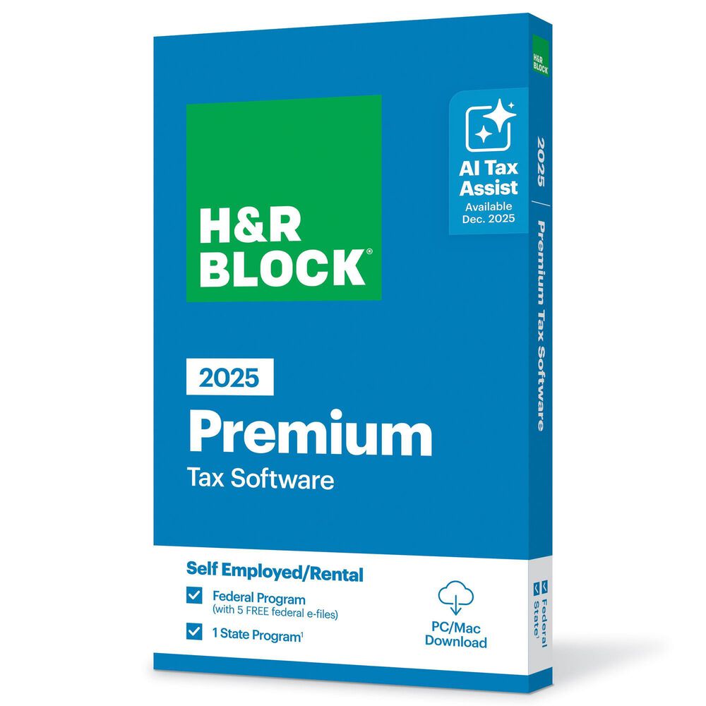 H&R Block H&R Block Tax Software Premium 2025, , large