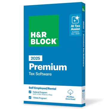 H&R Block H&R Block Tax Software Premium 2025, , large