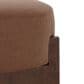 Four Hands Kirby Accent Stool in Maestro Cigar, , large