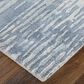 Feizy Braden Blue and Ivory 8" x 10" Area Rug, , large