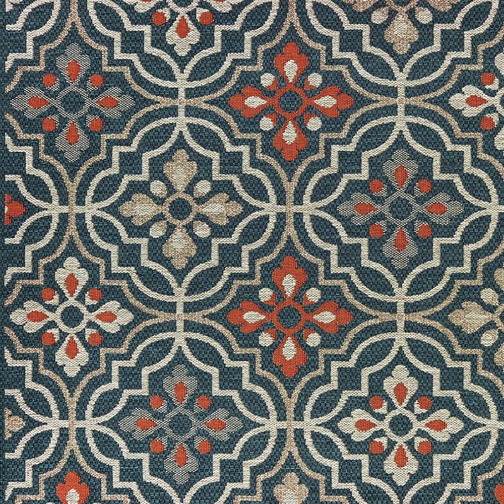Oriental Weavers Latitude 709B 5&#39;3&quot; x 7&#39;3&quot; Blue Area Rug, , large