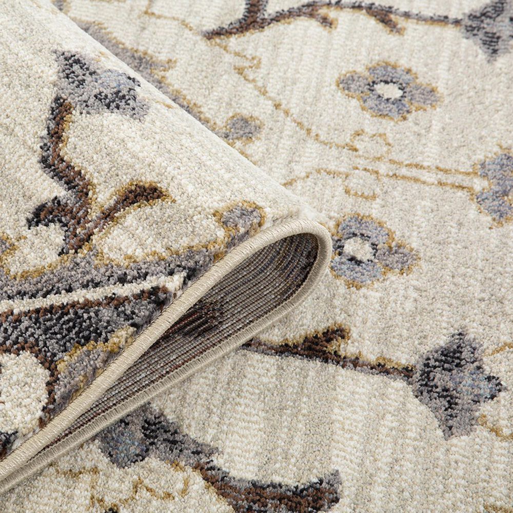 Amer Rugs Jordan 1&#39;10&quot; x 2&#39;11&quot; Ivory and Blue Area Rug, , large