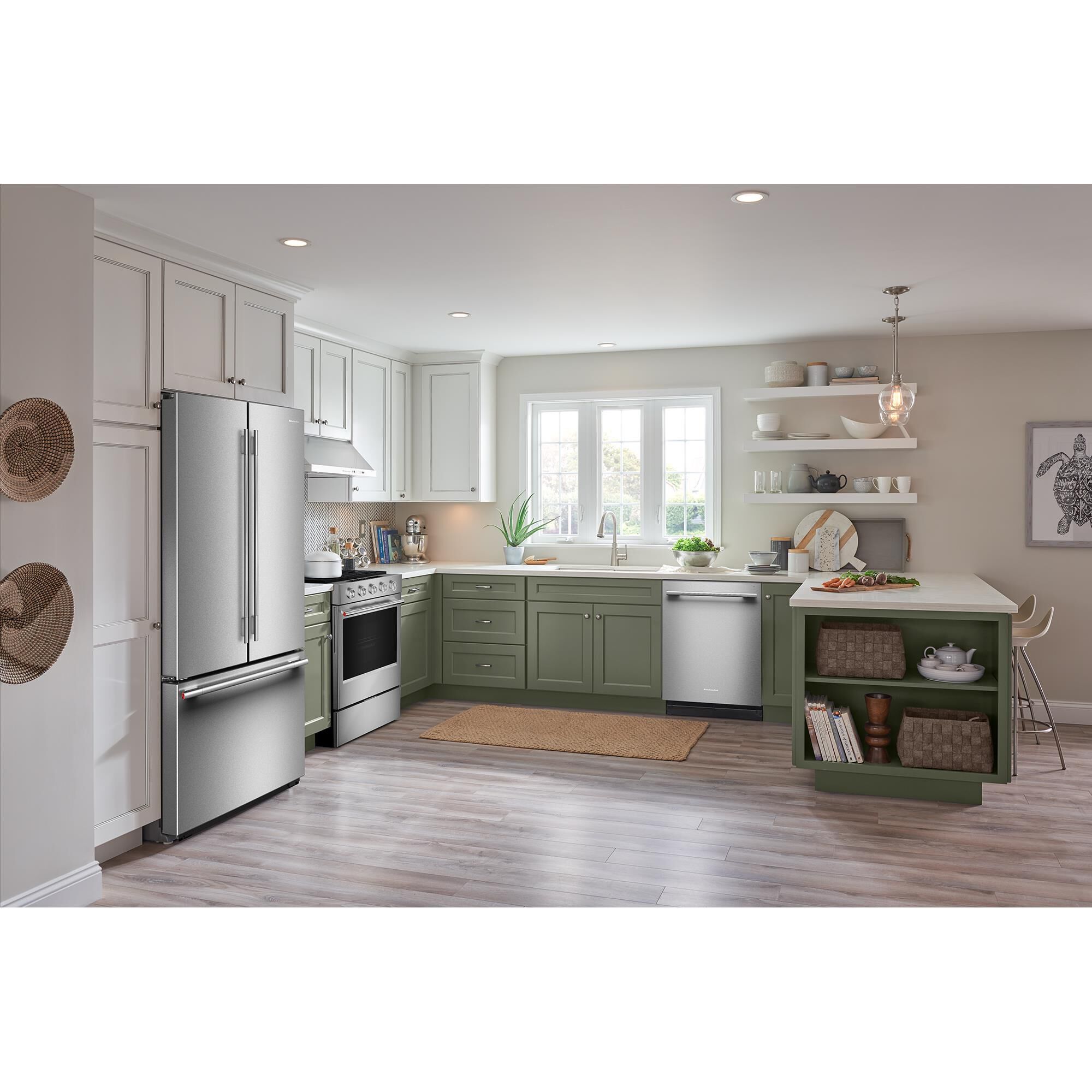 KitchenAid 24.3 Cu. Ft Counter Depth French Door Refrigerator with