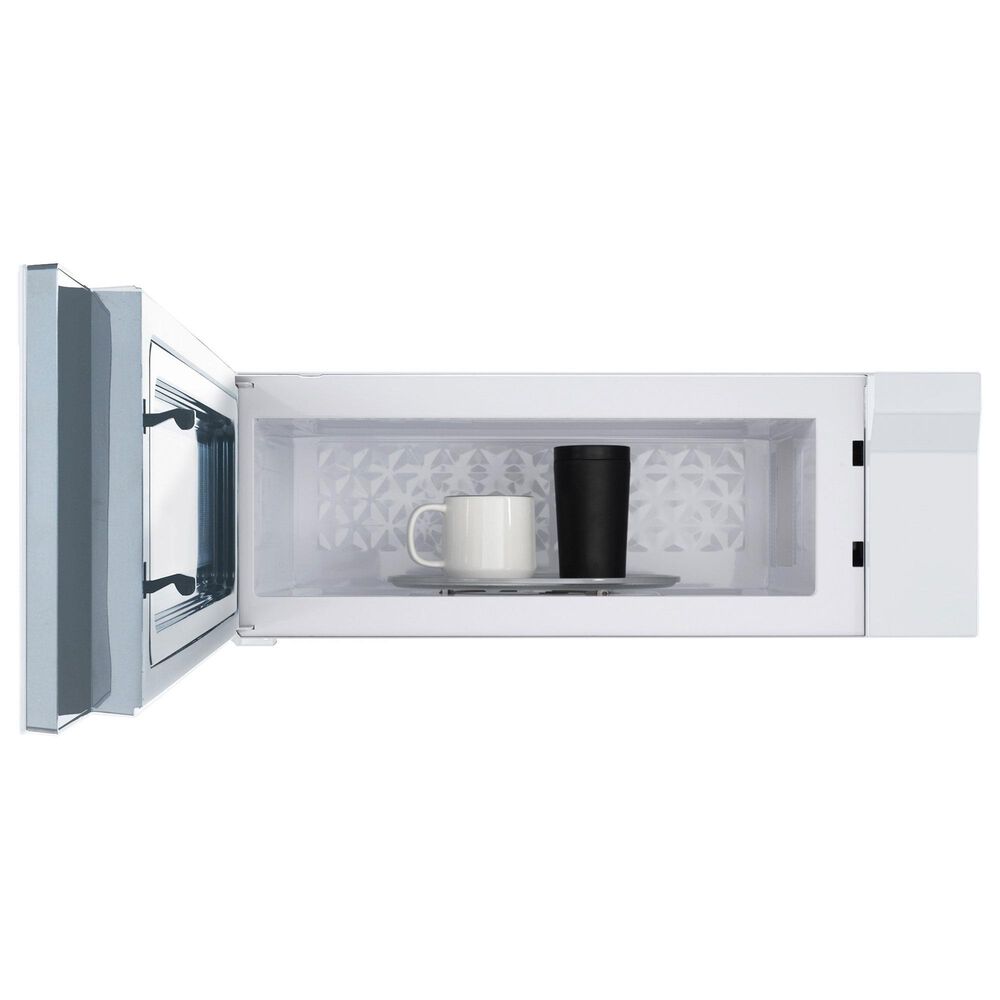 GE Profile 1.2 Cu. Ft. Over-the-Range Low Profile Sensor Microwave Oven in White, , large