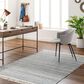 Surya Lily Beige, Charcoal, Bright Blue and Medium Brown 10" x 14" Area Rug, , large
