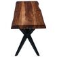 Home Trends & Design Austin Loft Bench in Natural Sheesham, , large