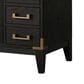Lexora Home Laurel 48" Single Bathroom Vanity in Black Oak with White Carrara Marble Top and Rectangular Sink, , large