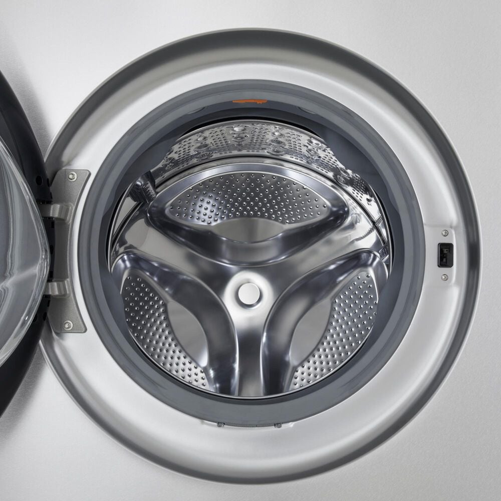 LG 5.8 Cu. Ft. Mega Capacity Smart Front Load Washer in Brushed Platinum Steel, , large