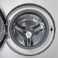 LG 5.8 Cu. Ft. Mega Capacity Smart Front Load Washer in Brushed Platinum Steel, , large