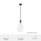 Hunter Lundin 11" 1-Light Pendant in Noble Bronze, , large