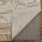 Feizy Aura 5" x 8" Gold and Ivory Area Rug, , large