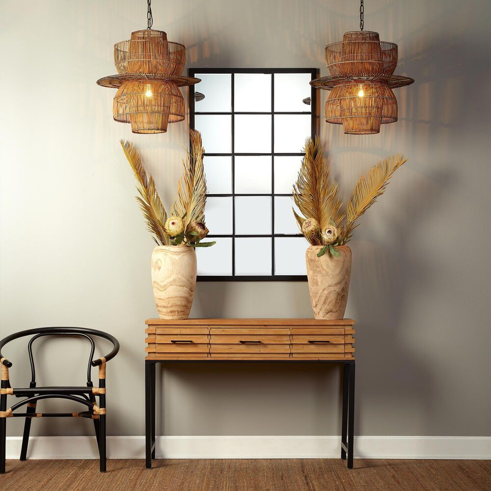 Jamie Young Langford Console Table in Brown and Black, , large