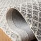 Safavieh Micro-Loop MLP353F 5" x 8" Gray and Ivory Area Rug, , large