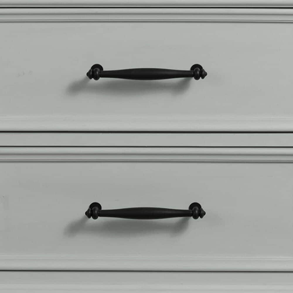 Mayberry Hill Slater King Storage Bed with Two Nightstands in Gray, , large