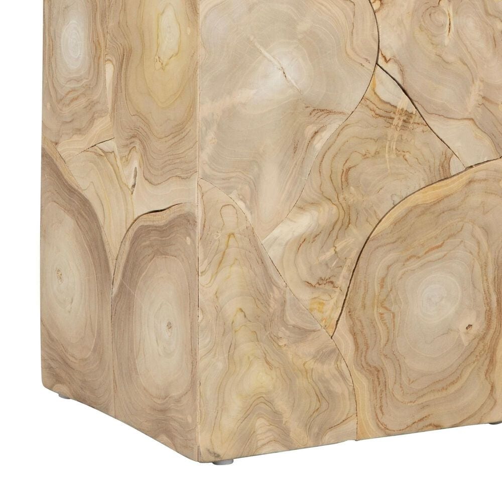 Crestview Collection Jackson 2-Piece Pedestal Table Set in Natural, , large