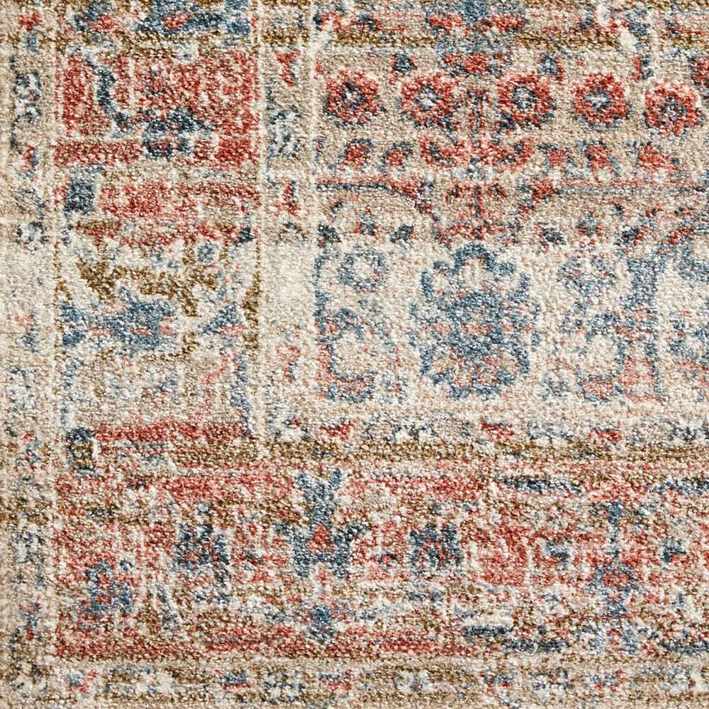 Loloi II Saban SAB-05 2&#39;7&quot; x 4&#39; Sand and Rust Area Rug, , large