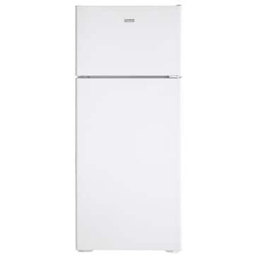 Hotpoint 17.5 Cu. Ft. Recessed Handle Top-Freezer Refrigerator in White, , large