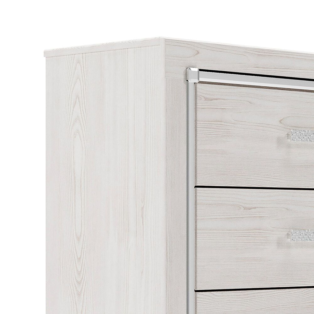 Ashley Altyra 5 Drawer Chest in White, , large