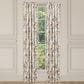 J. Queen New York Rosewood 84" x 41" Square Window Panel Pair in Blush, Green and Gold, , large