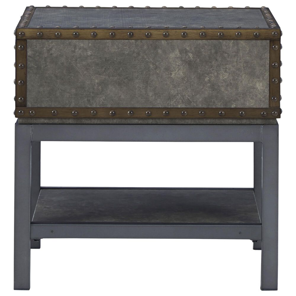 Ashley Derrylin End Table in Bronze and Brown, , large