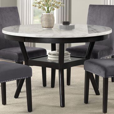 New Heritage Design Celeste Dining Table in Espresso - Table Only, , large