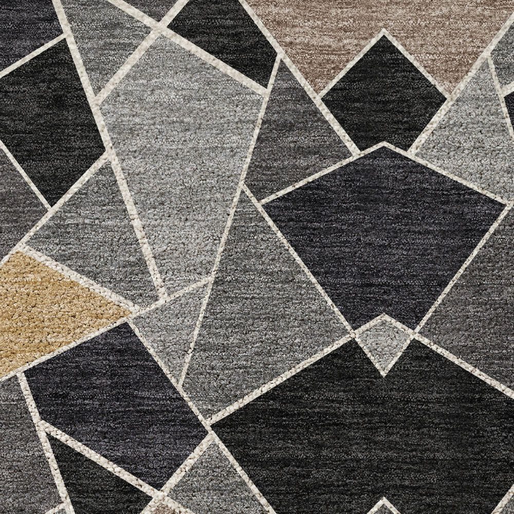 Dalyn Rug Company Kenner KN8 Black 8' x 10' Area Rug, , large