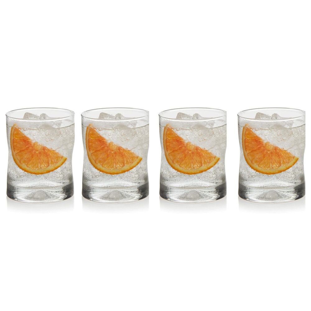Libbey Glass Impressions Rocks 4-Piece Drinkware Set in Clear, , large
